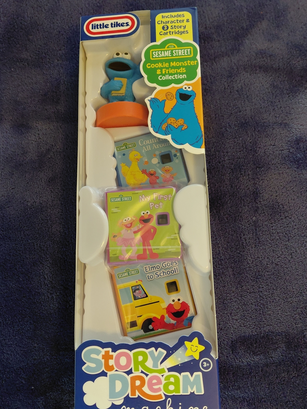 Little Tikes Story Dream Machine Cookie Monster & Friends Sesame Street New
